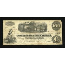 T40 $100 1862 PF-5 Cr-300/9.