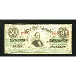 T57 $50 1863. Cr-412