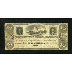 Apalachicola, FL- Commercial Bank of Florida $2