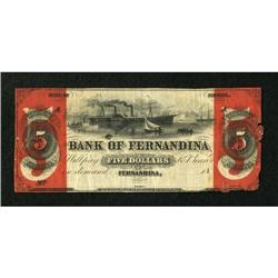 Fernandina, FL- Bank of Fernandina $5 May 1,