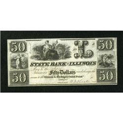 Lockport, IL- State Bank of Illinois $50 18__