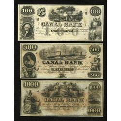 New Orleans, LA- Canal Bank $100; $500; $1000