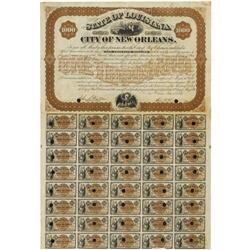 New Orleans, LA- City of New Orleans $1000 Bond