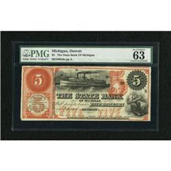 Detroit, MI- State Bank of Michigan $5 18__