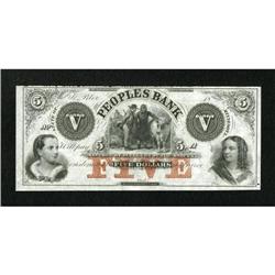 St. Peter, MN- Peoples Bank $5 18__