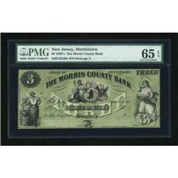 Morristown, NJ- Morris County Bank $3 18__