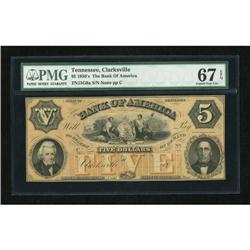 Clarksville, TN- Bank of America $5 18__ TN15G8a