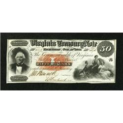 Richmond, VA- Virginia Treasury Note $50 Oct.