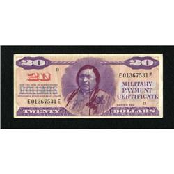 Series 692 $20 Very Fine.