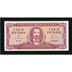 Cuba 10 Pesos 1961 Pick 99a