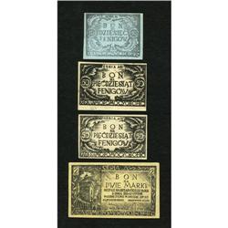 Germany OFLAG II-C POW Camp 10; 50; 50 Fenigow;