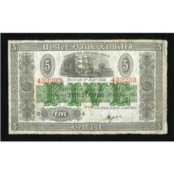 Ireland-Northern 5 Pounds Ulster Bank Limited