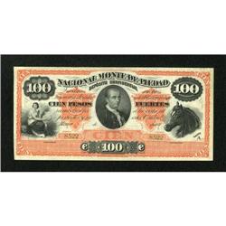 Mexico 100 Pesos Nacional Monte De Piedad