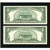 Image 2 : Fr. 1534* $5 1953B Legal Tender Notes. Two