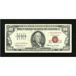 Fr. 1550* $100 1966 Legal Tender Star Note. Very