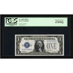 Fr. 1600 $1 1928 Silver Certificate. PCGS Superb