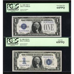 Fr. 1600 $1 1928 Silver Certificate. PCGS Very