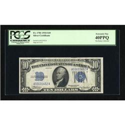 Fr. 1701 $10 1934 Silver Certificate. PCGS