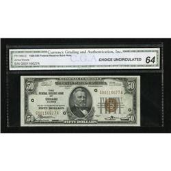 Fr. 1880-G $50 1929 Federal Reserve Bank Note.