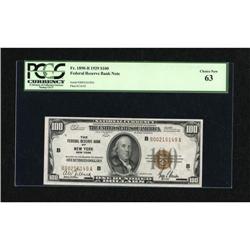 Fr. 1890-B $100 1929 Federal Reserve Bank Note.