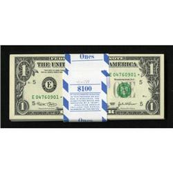 Fr. 1928-E* $1 2003 Federal Reserve Notes.