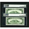 Image 2 : Fr. 2006-G $10 1934A Federal Reserve Notes. Two