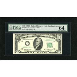 Fr. 2014-L* $10 1950D Federal Reserve Note. PMG