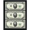 Image 1 : Fr. 2059-D $20 1950 Federal Reserve Notes. Three