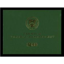 Premium Federal Reserve $20 Set Fr. 2083-A-E/Fr.