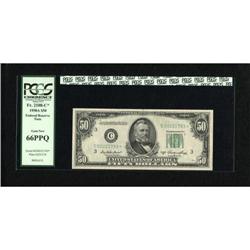 Fr. 2108-C* $50 1950A Federal Reserve Note. PCGS