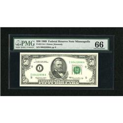 Fr. 2114-I $50 1969 Federal Reserve Note. PMG
