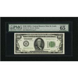 Fr. 2151-H $100 1928A Federal Reserve Note. PMG