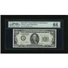 Image 1 : Fr. 2152-A $100 1934 Federal Reserve Note. PMG