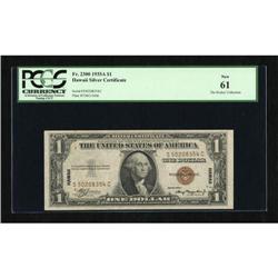 Fr. 2300 $1 1935A Hawaii Silver Certificate.