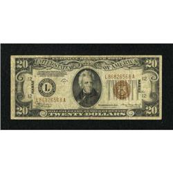 Fr. 2305 $20 1934A Hawaii Federal Reserve Note.