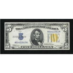 Fr. 2307 $5 1934A North Africa Silver