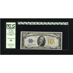 Fr. 2309 $10 1934A North Africa Silver