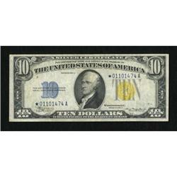 Fr. 2309* $10 1934A North Africa Silver