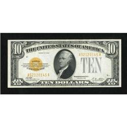 Fr. 2400 $10 1928 Gold Certificate. Extremely