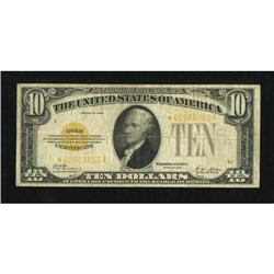 Fr. 2400* $10 1928 Gold Certificate. Fine.