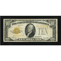 Fr. 2400* $10 1928 Gold Certificate. Fine.