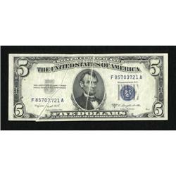 Fr. 1657 $5 1953B Silver Certificate. Extremely