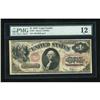 Image 1 : Fr. 27 $1 1878 Legal Tender PMG Fine 12.