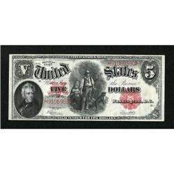 Fr. 91 $5 1907 Legal Tender Very Fine-Extremely