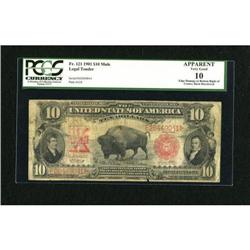 Fr. 121 $10 1901 Legal Tender PCGS Apparent Very