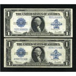 Fr. 237 $1 1923 Silver Certificates Two Examples