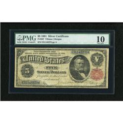 Fr. 267 $5 1891 Silver Certificate PMG Very Good