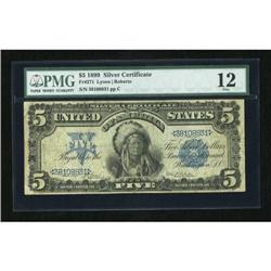 Fr. 271 $5 1899 Silver Certificate PMG Fine 12.