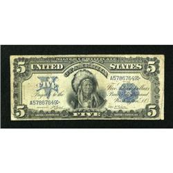 Fr. 271 $5 1899 Silver Certificate Very Good+.