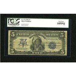 Fr. 274 $5 1899 Silver Certificate PCGS Very